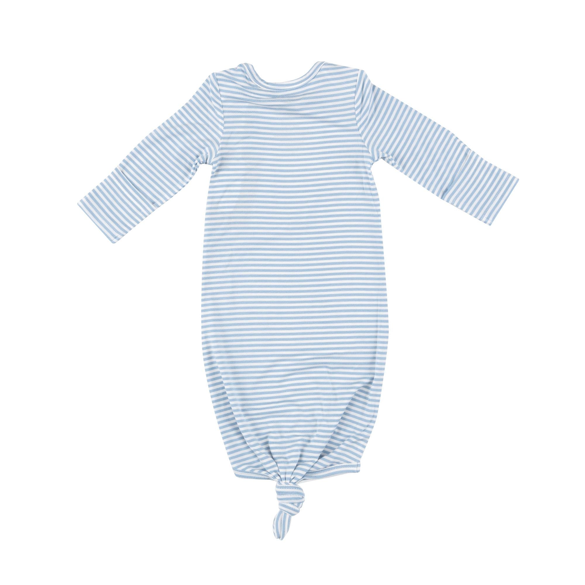 Angel Dear - Dream Blue Stripe Knotted Gown