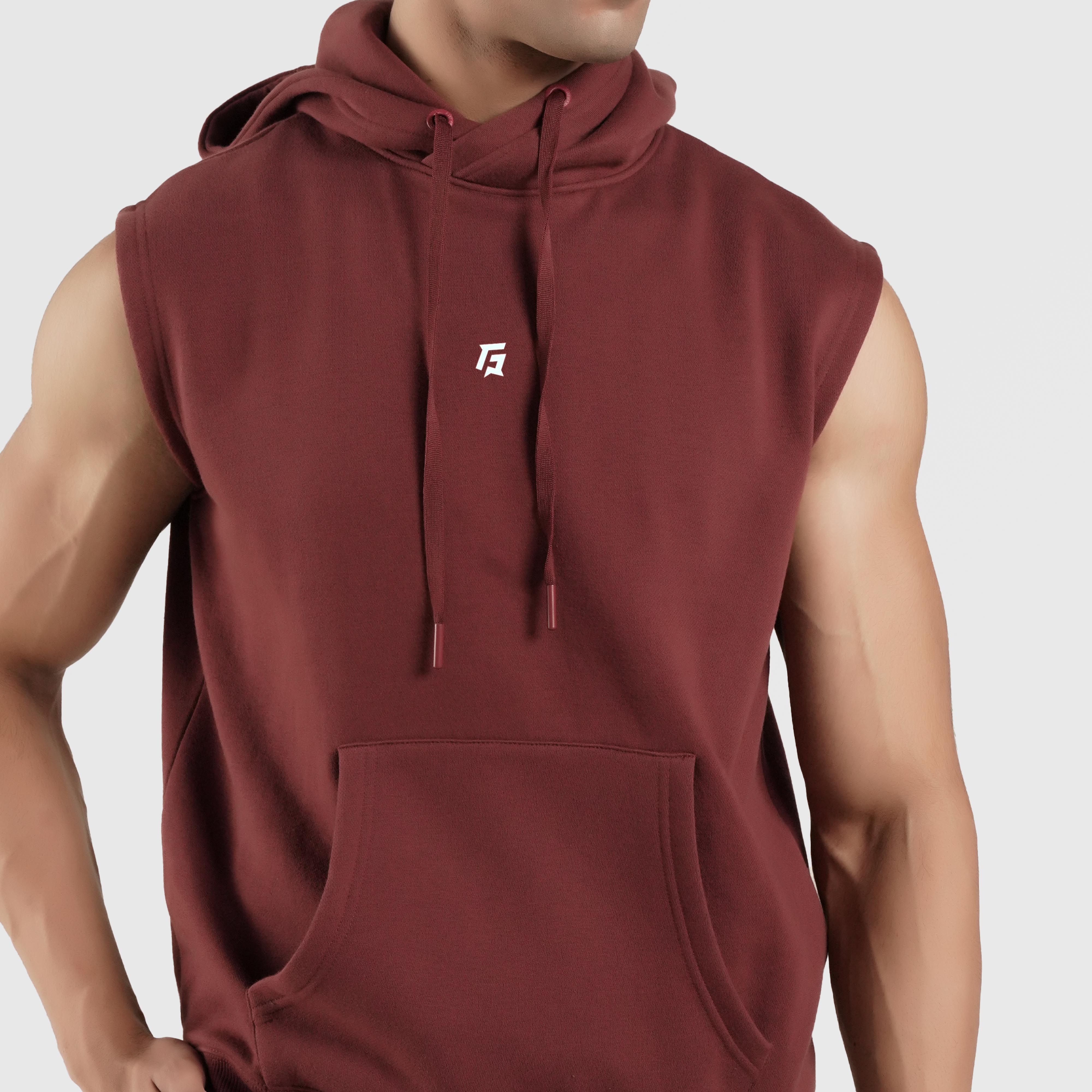 Arm Freedom Hoodie (Maroon)