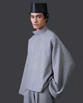 Baju Cekak Keris (Grey)