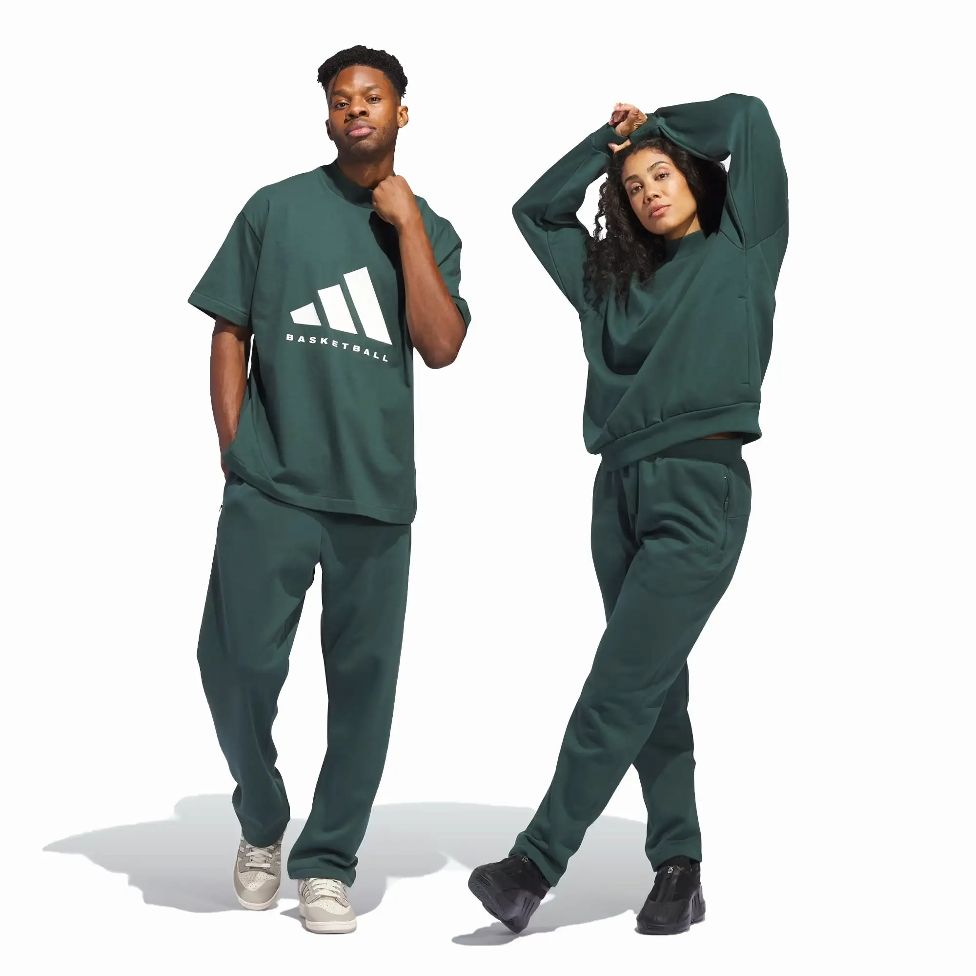 BASKETBALL SWEATPANTS 'MINERAL GREEN'