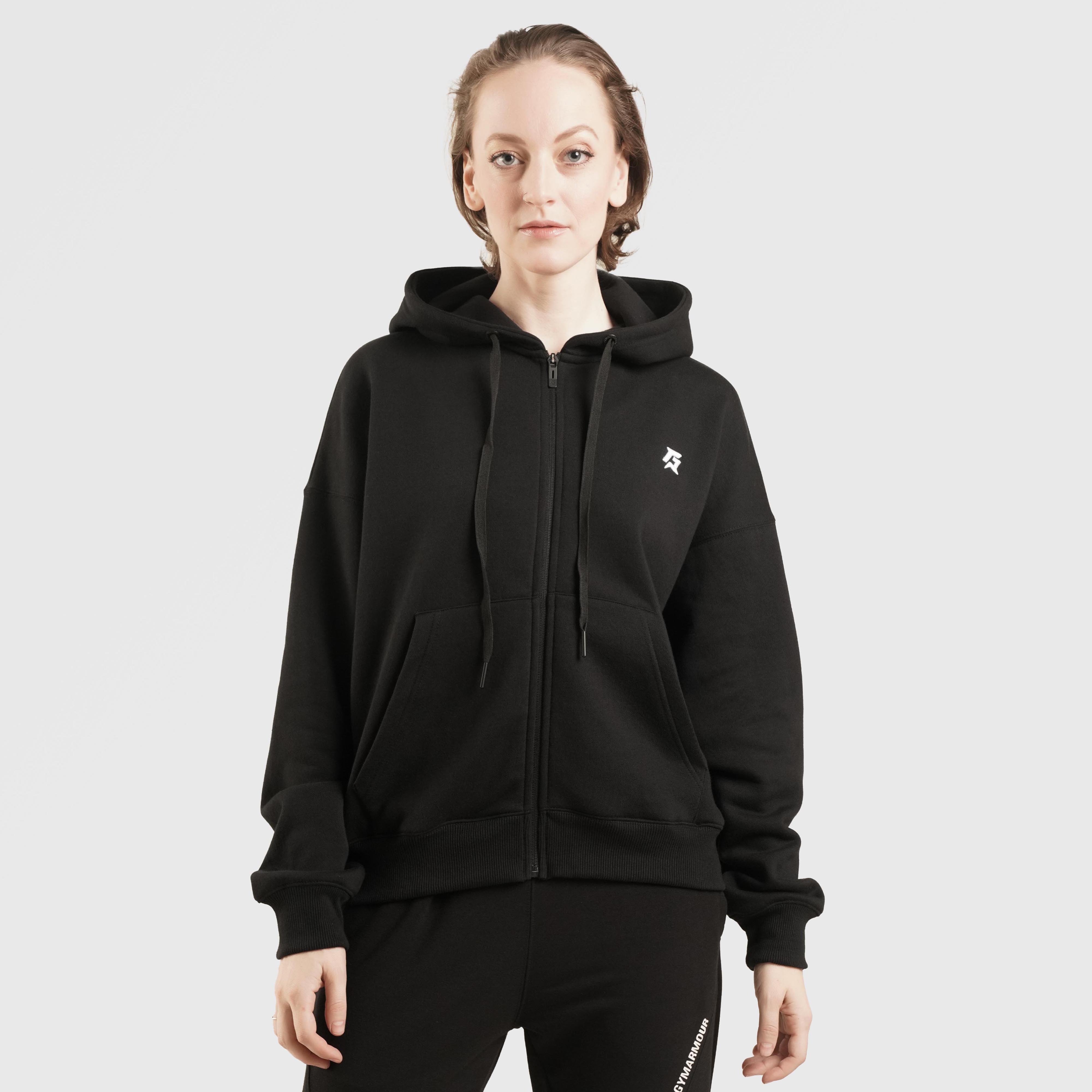 Blade Zipper Hoodie (Black)