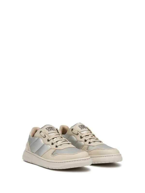 Candice Cooper Sneaker In Nappa And Down Fabric