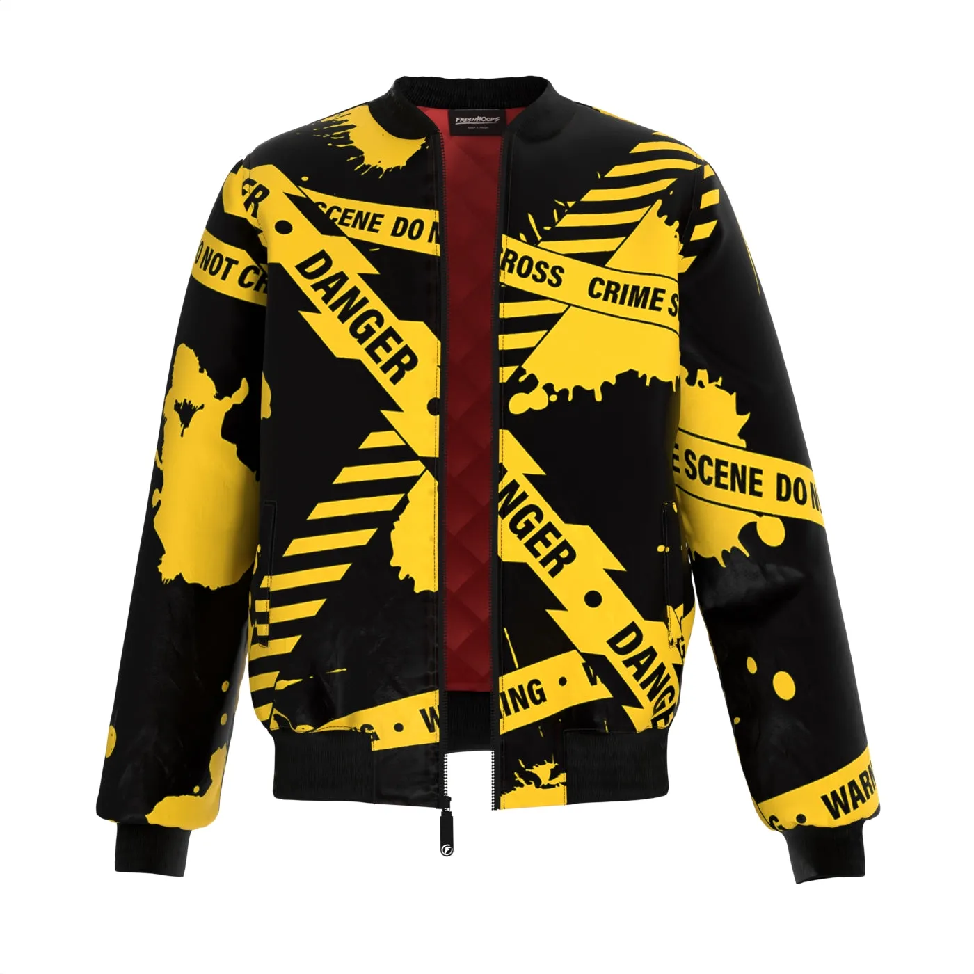 Caution Bomber Jacket