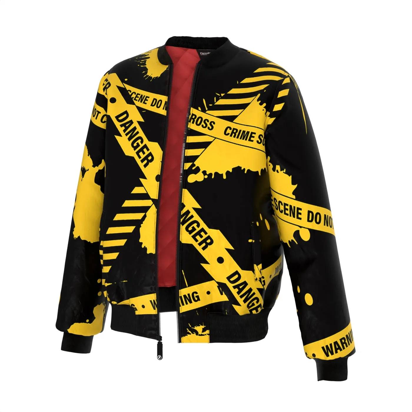 Caution Bomber Jacket