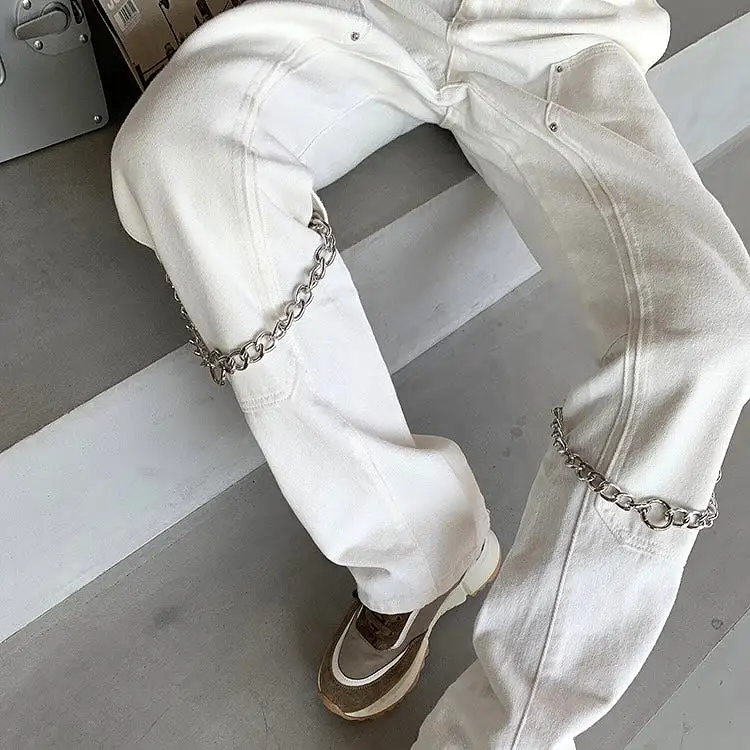 Chain Leg Pants