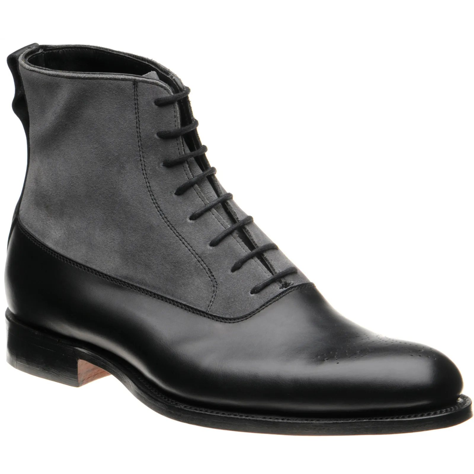 Clarence two-tone boots