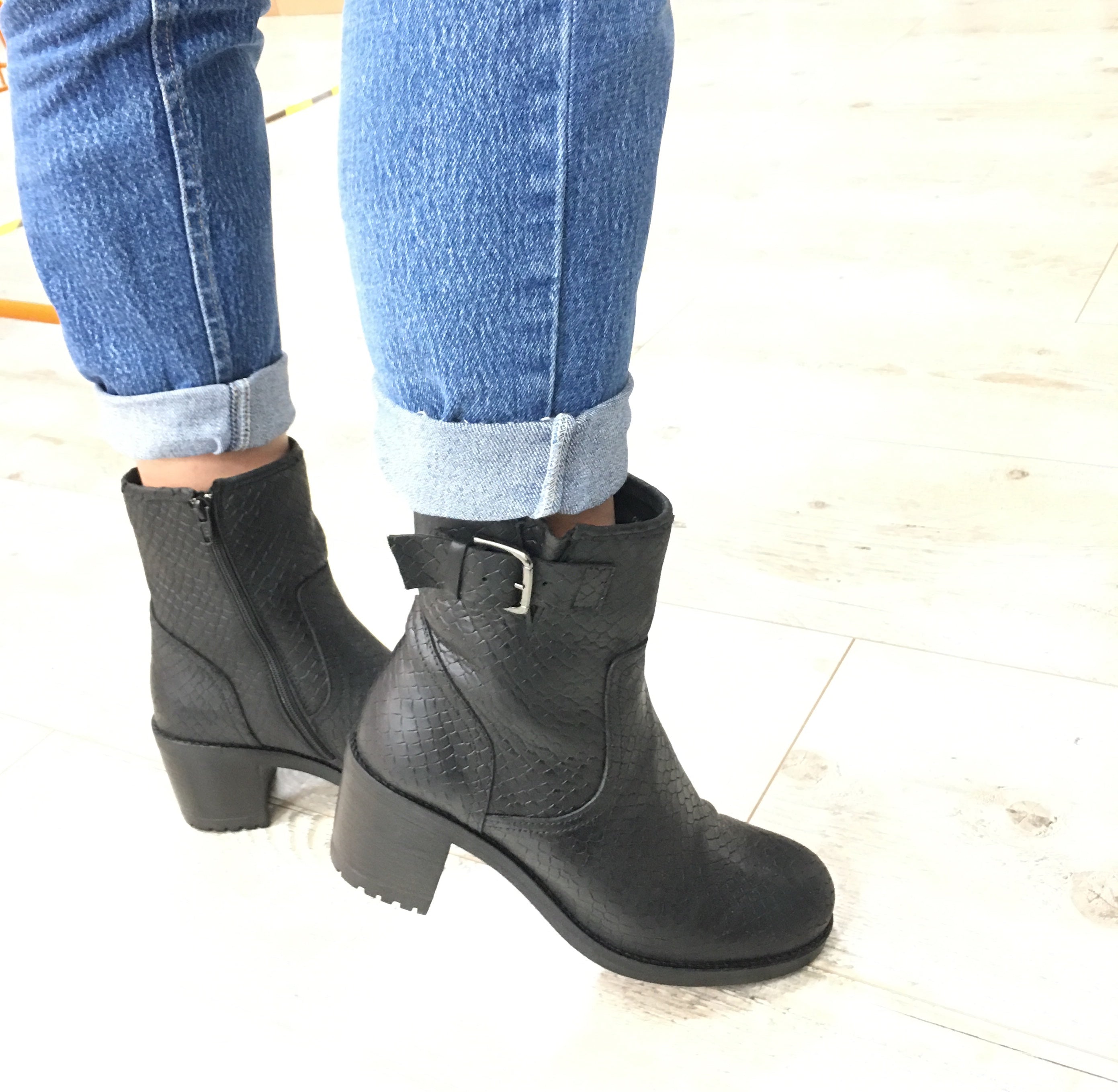 COCO ET ABRICOT PEAS Noir bottines