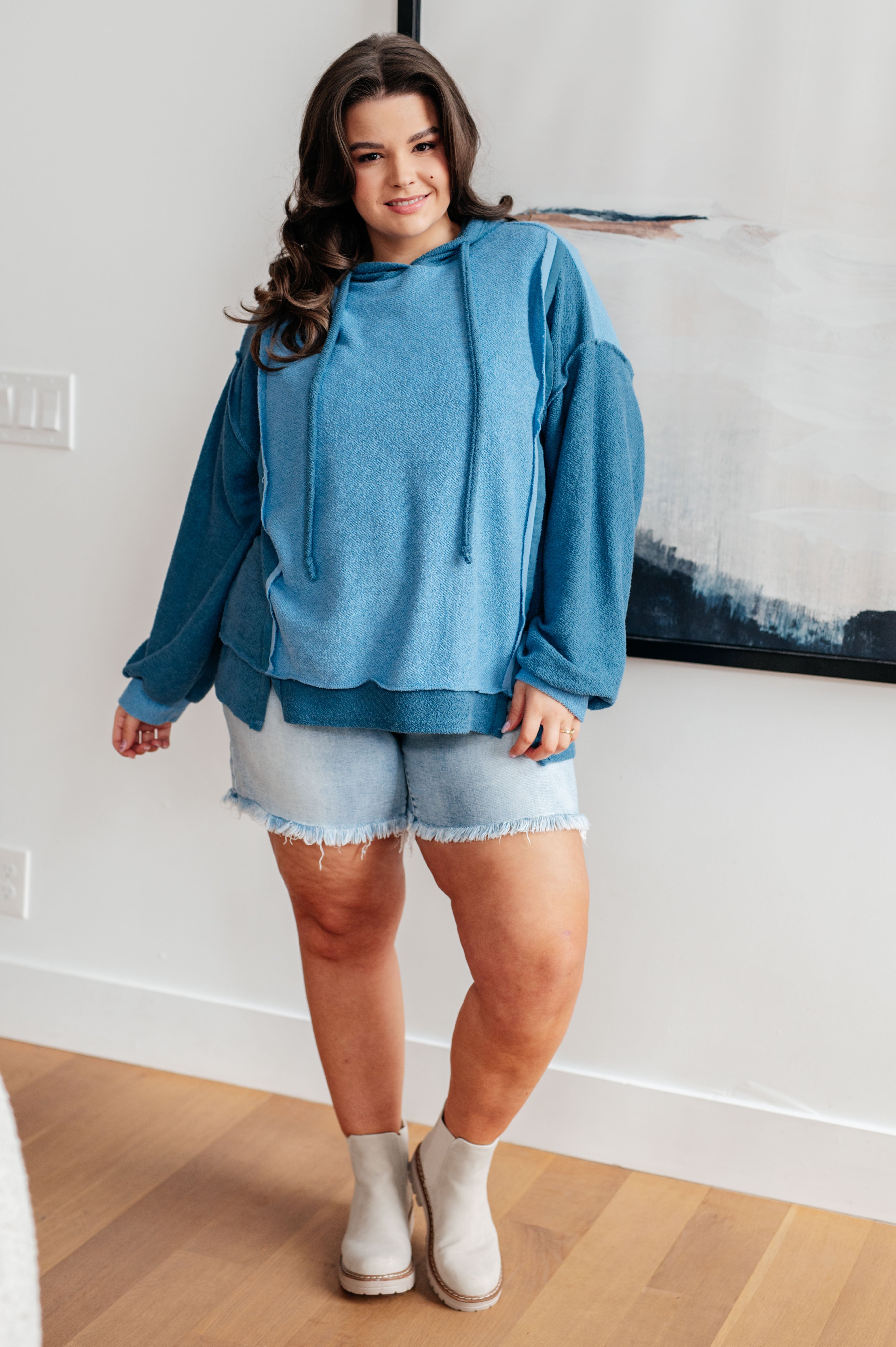 Daniella Color Block Hoodie