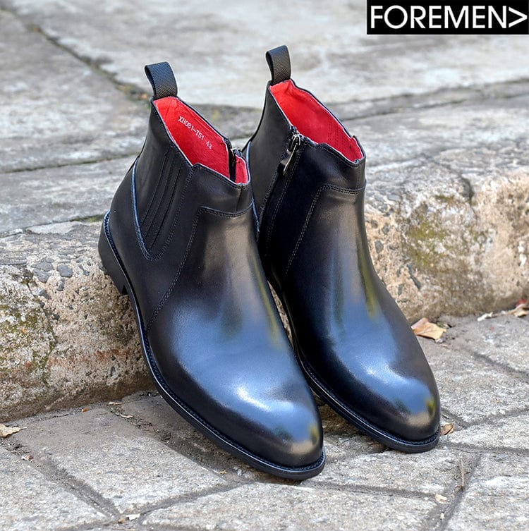 DANKARN| Black Chelsea Boots