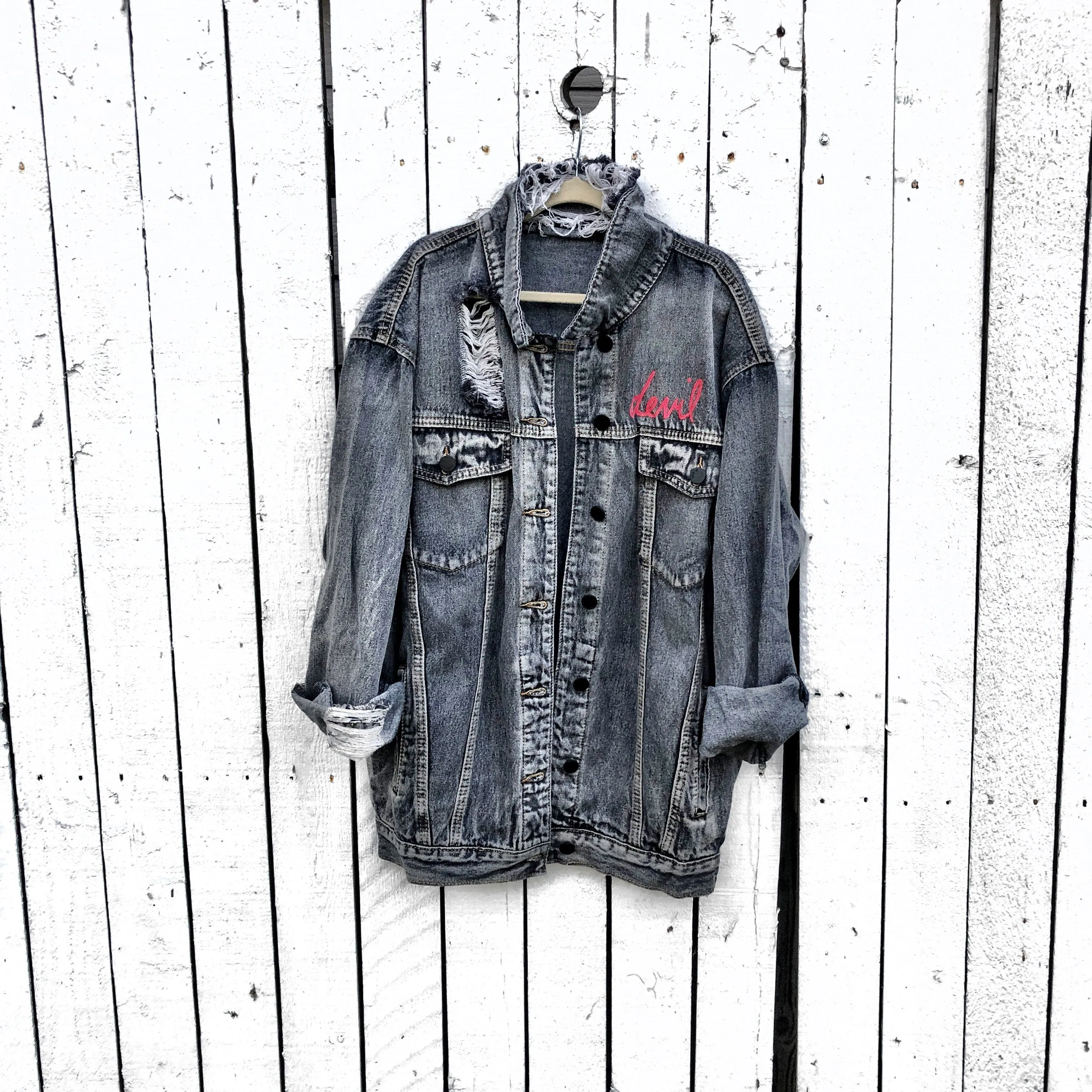 'DEVIL' DENIM JACKET