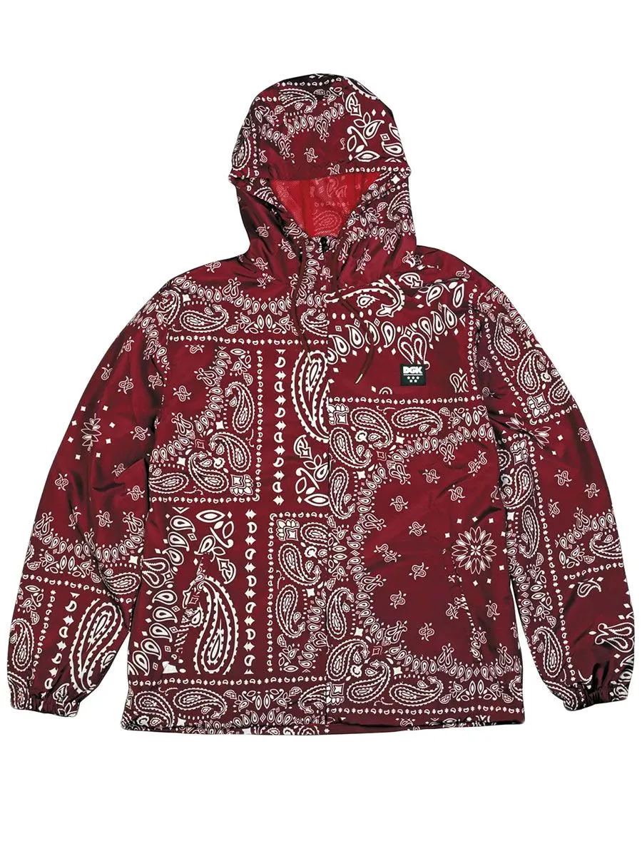 DGK Flag Windbreaker - Burgundy