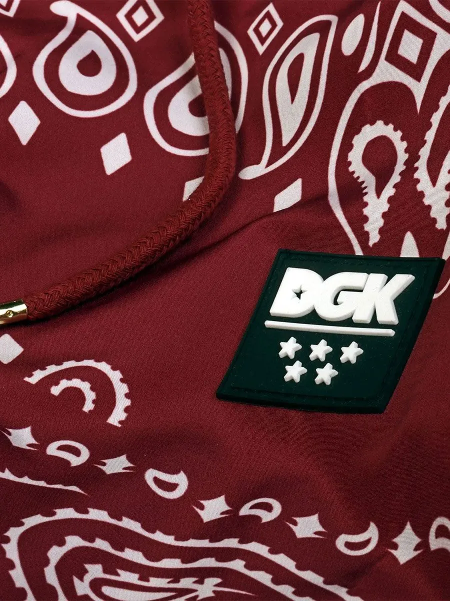 DGK Flag Windbreaker - Burgundy