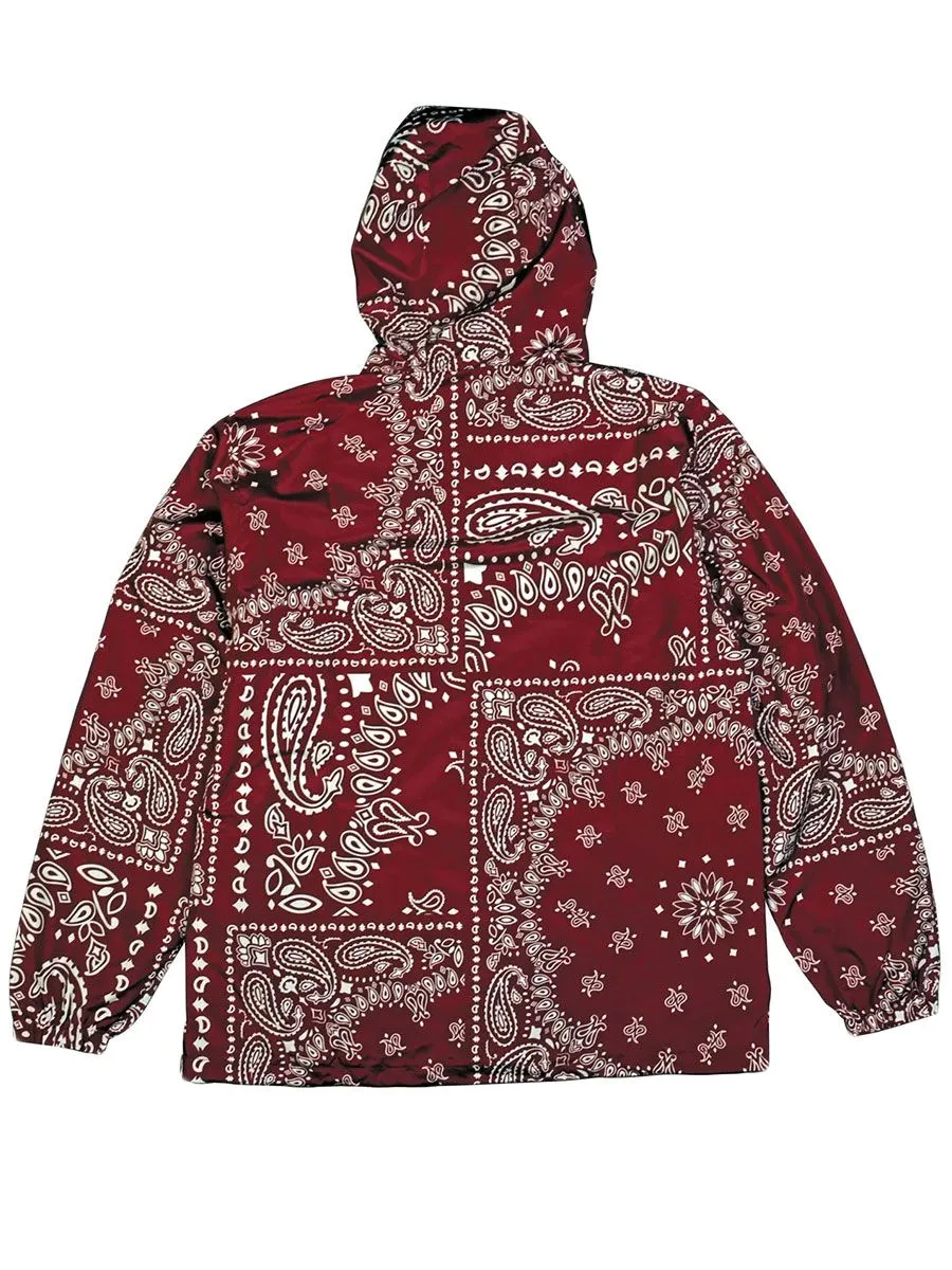 DGK Flag Windbreaker - Burgundy