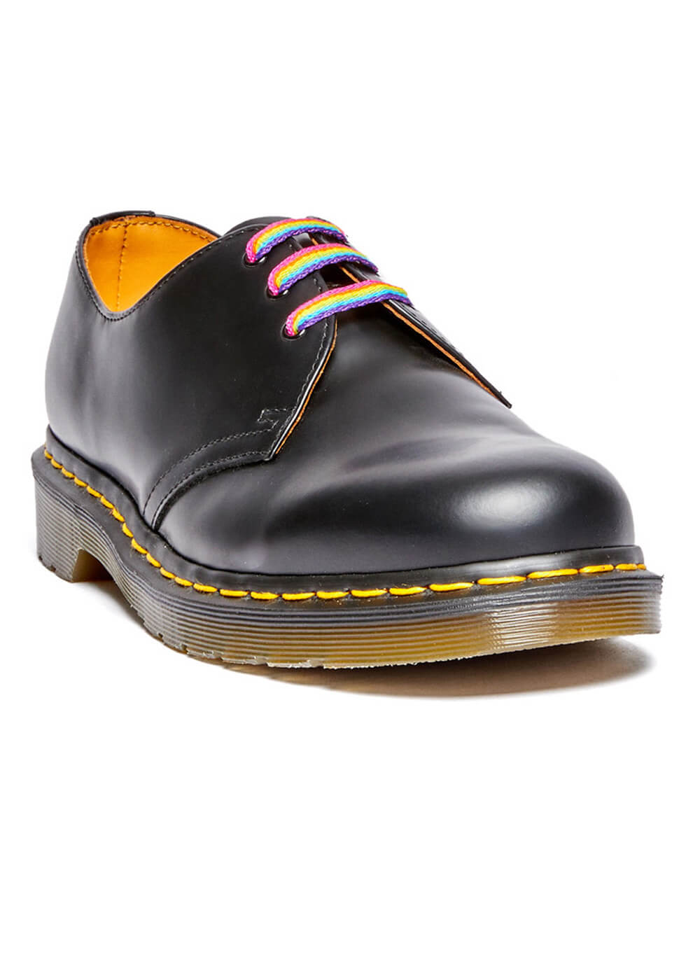 Dr. Martens Rainbow Flat Shoelaces 3 Eyes 65cm Multi