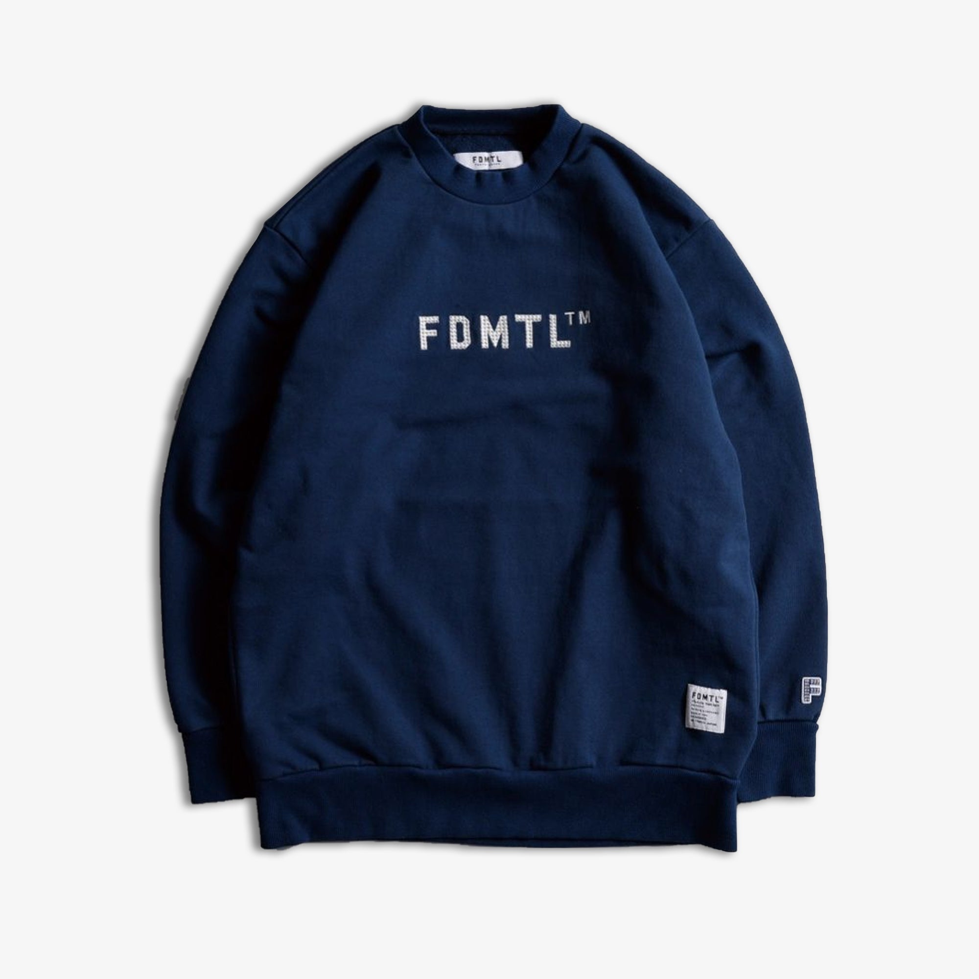 EMBROIDERY LOGO HOODIE 'BLUE'