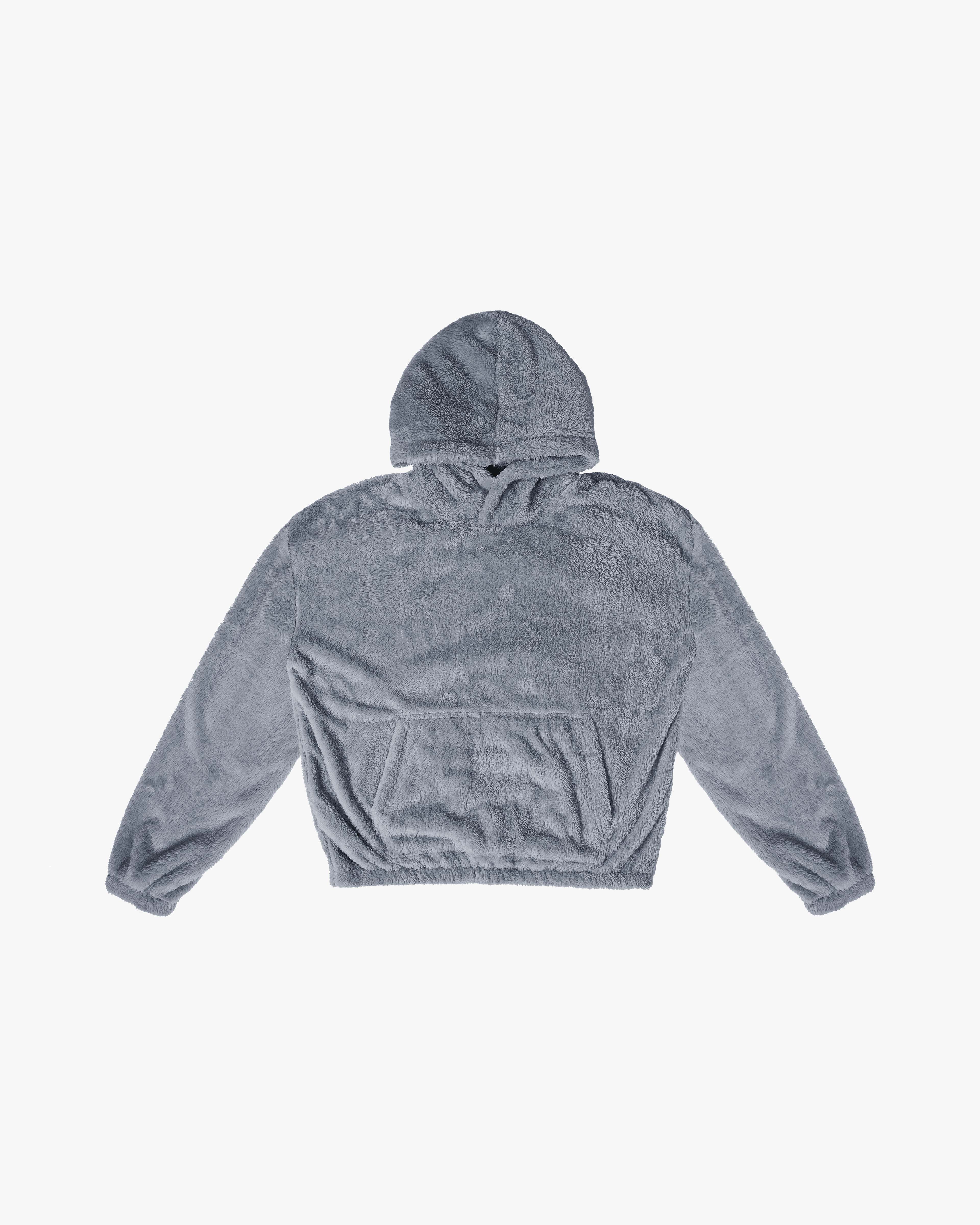 EPTM FUZZY HOODIE-GREY