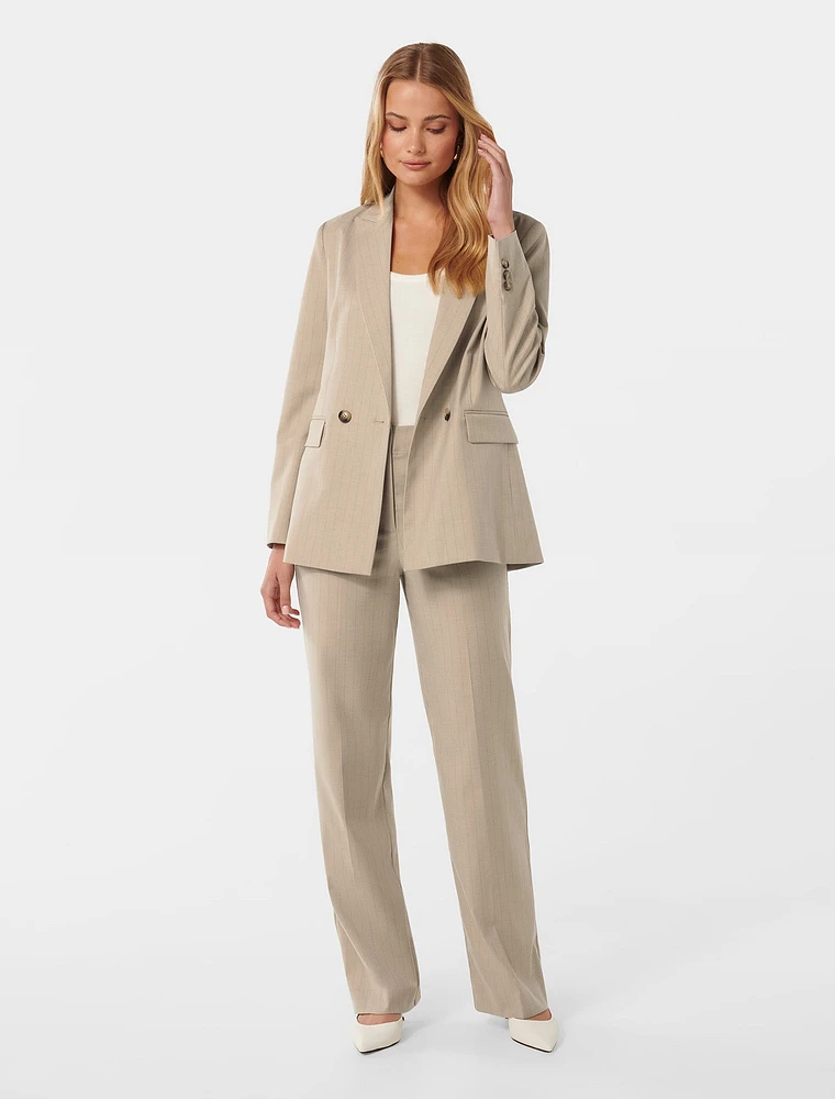 EverNew Charli Double-Breasted Blazer