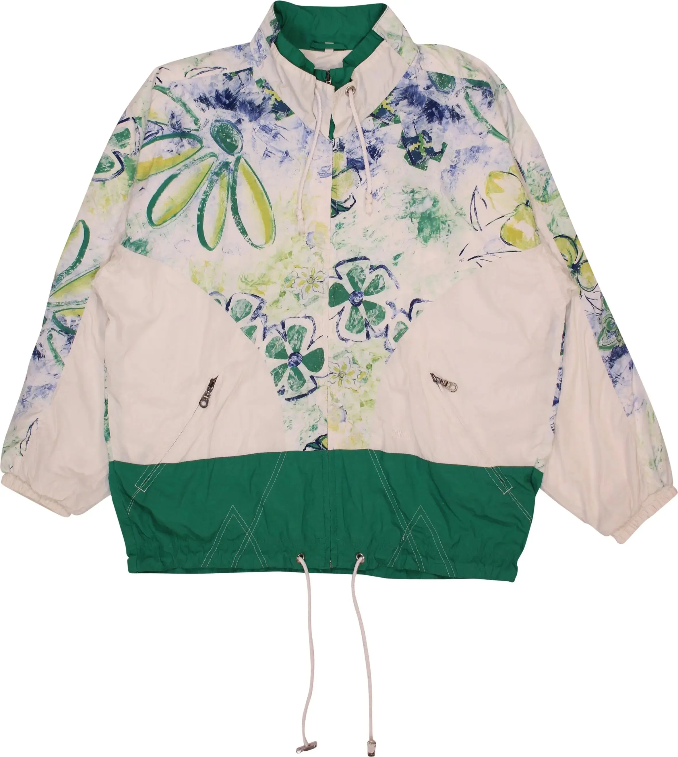 Floral Print Windbreaker | ThriftTale