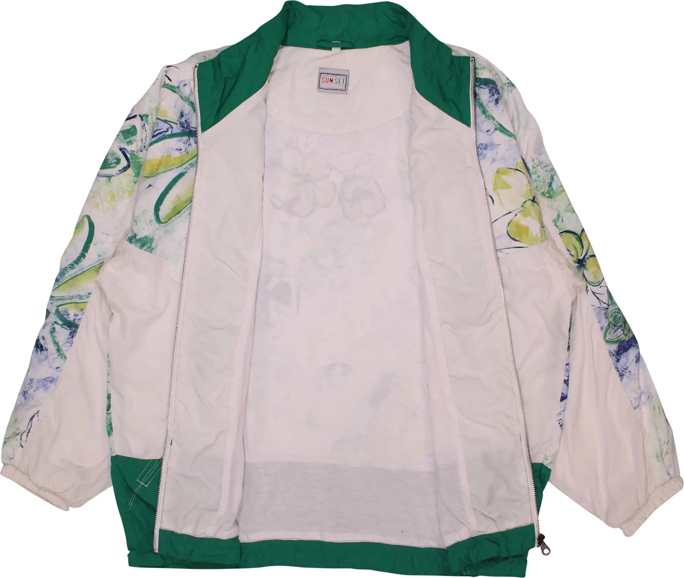 Floral Print Windbreaker | ThriftTale