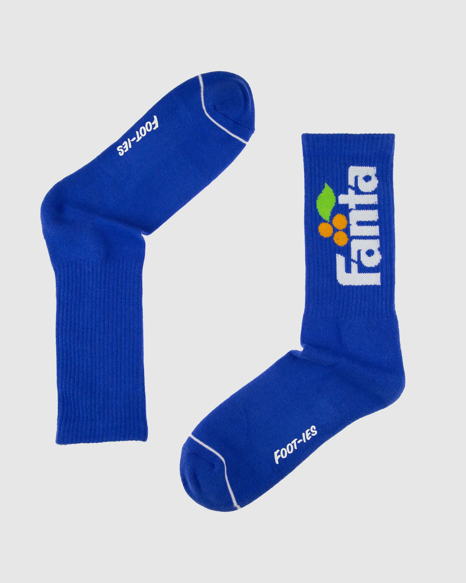 Foot-ies Fanta Sneaker Socks 2 Pack Assorted