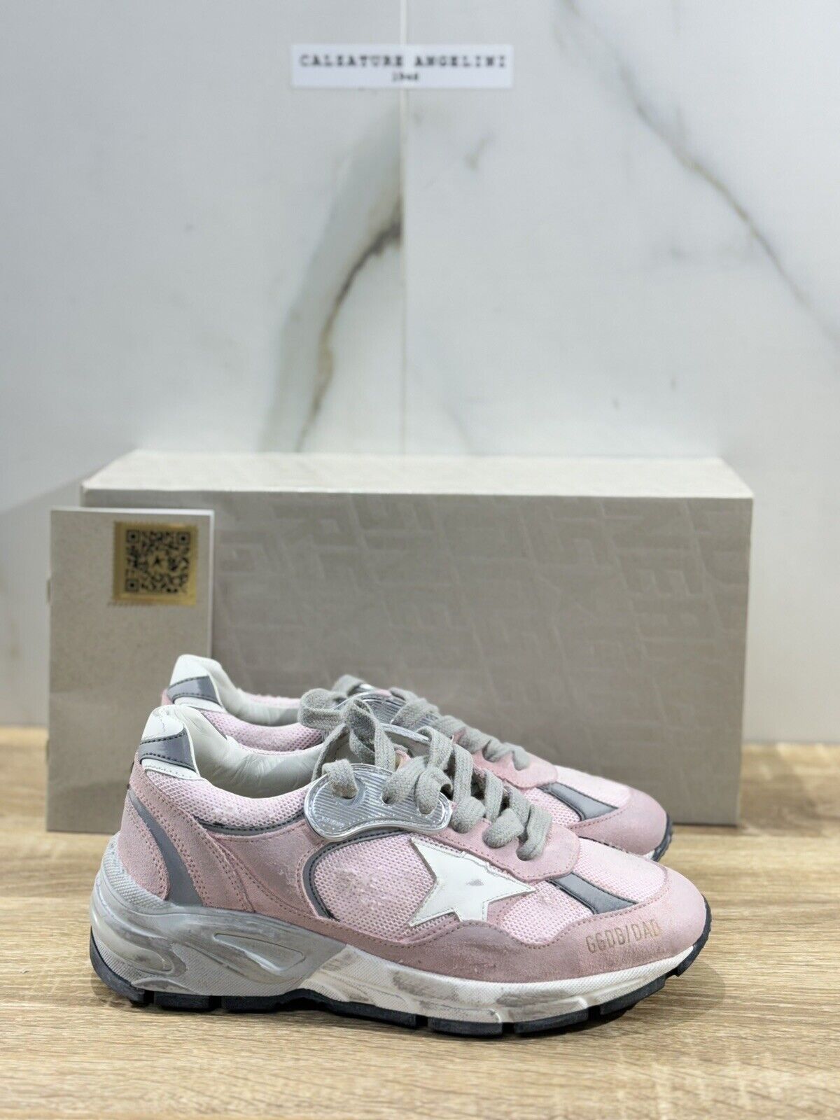 Golden Goose Sneaker Donna Dad Star Pink Luxury Woman Golden Goose 35