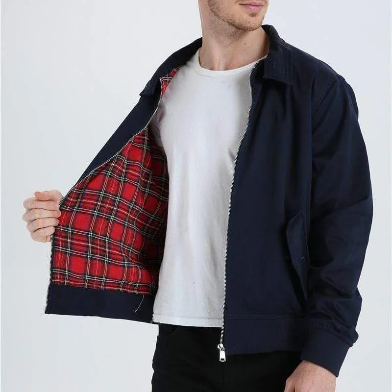 Harrington Vintage Bomber Jacket