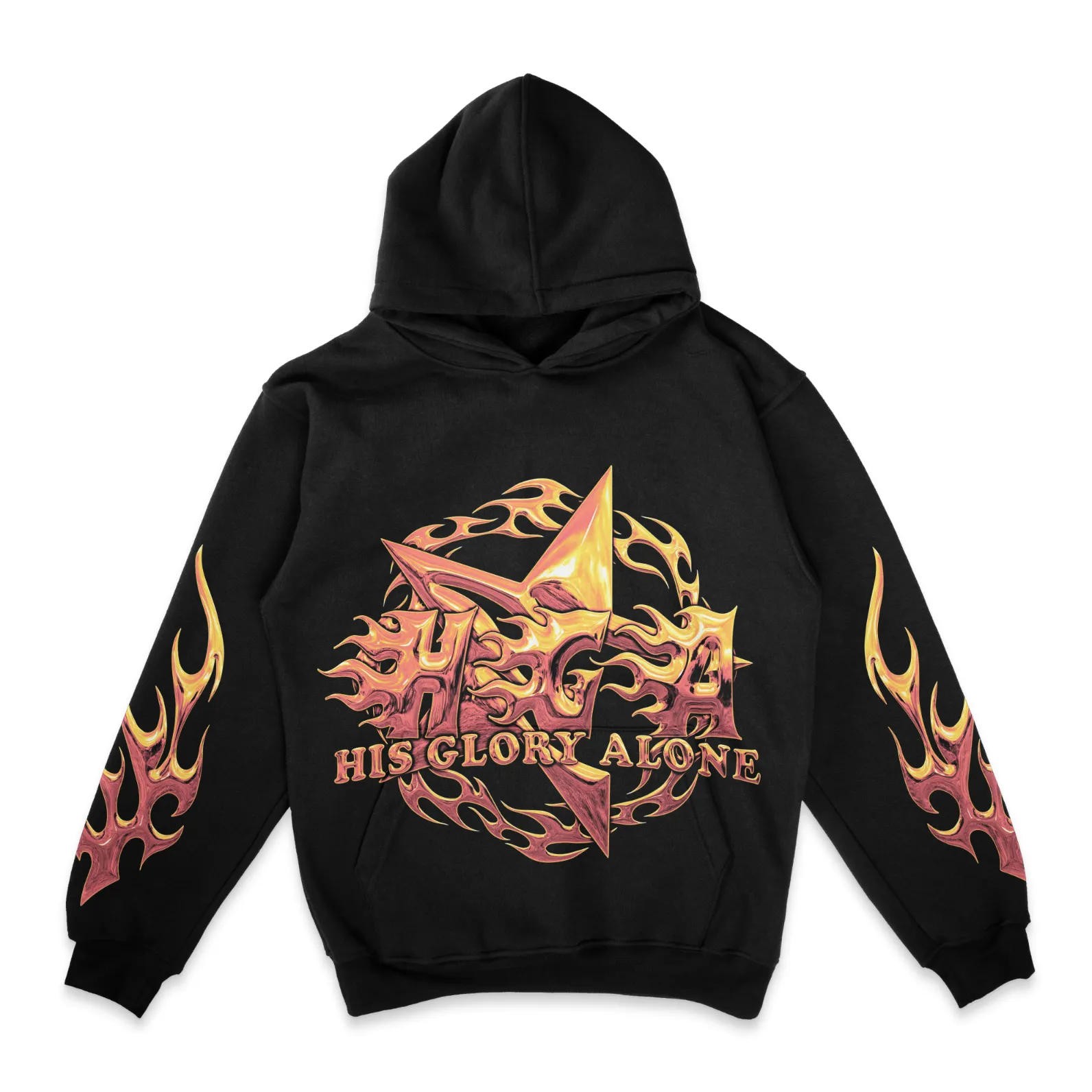 Holy Fire Hoodie (Black)