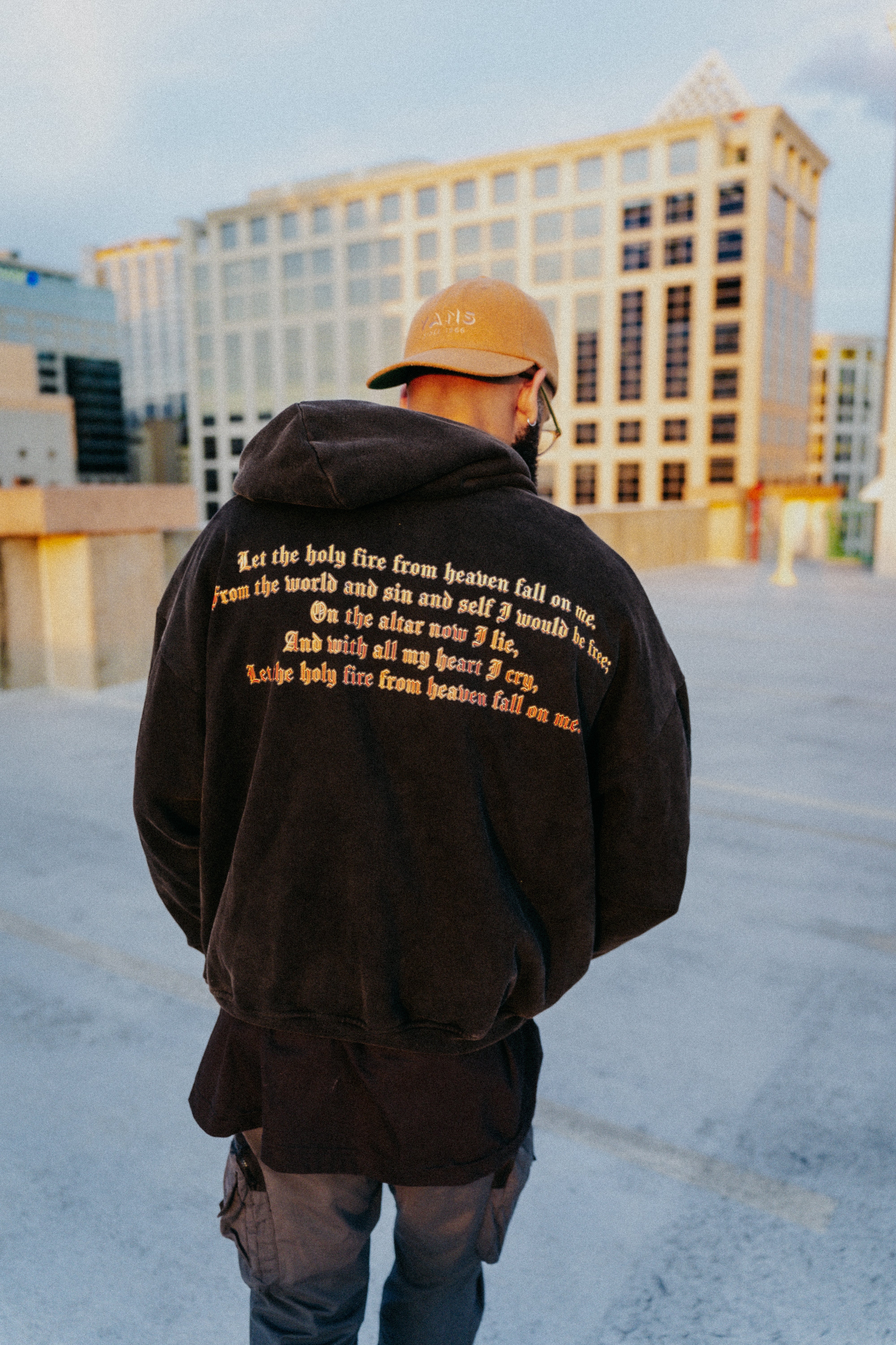 Holy Fire Hoodie (Black)