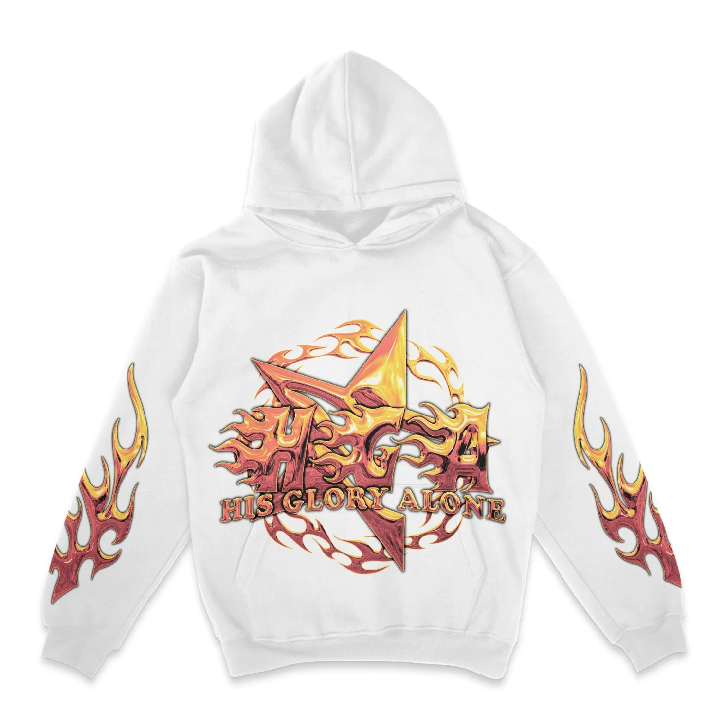 Holy Fire Hoodie (White)