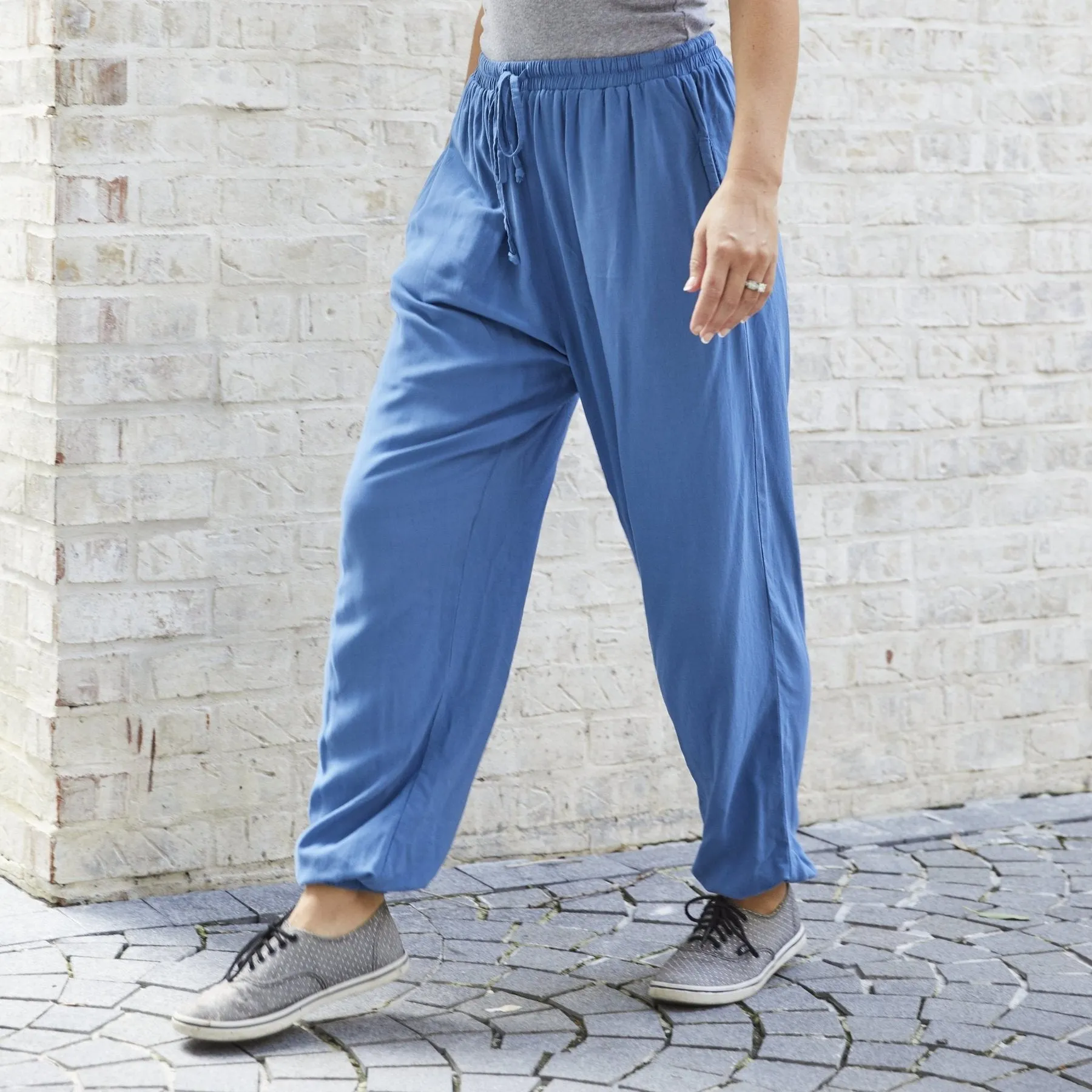 Jogger Harem Pants (4 solid colors & 2 prints, unisex!)