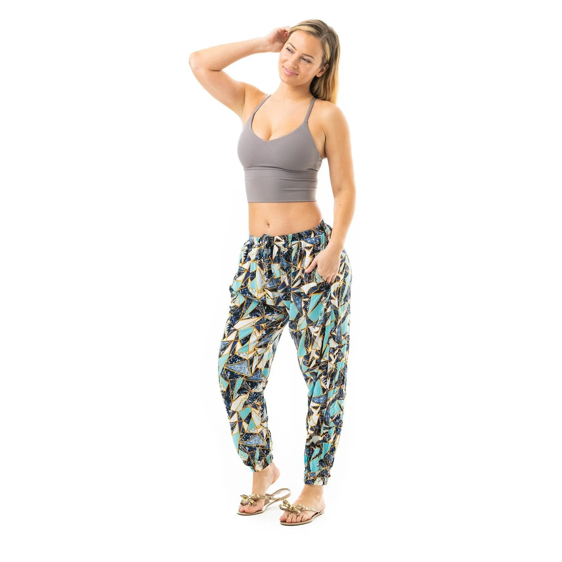 Jogger Harem Pants (4 solid colors & 2 prints, unisex!)