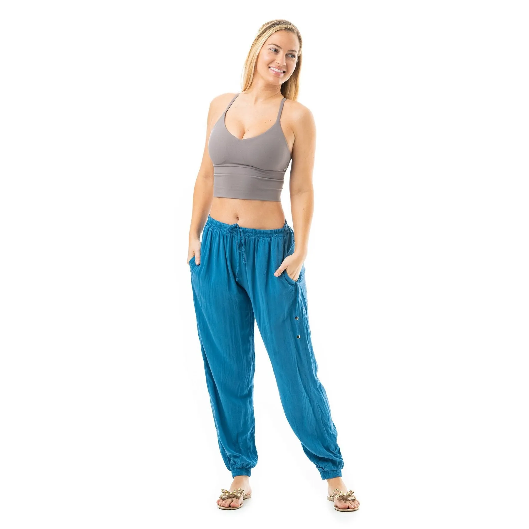 Jogger Harem Pants (4 solid colors & 2 prints, unisex!)