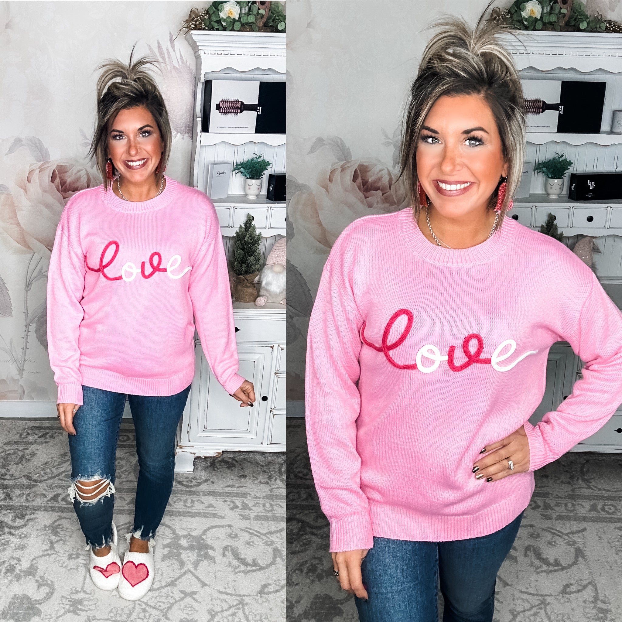 l o v e Spells LOVE Sweater