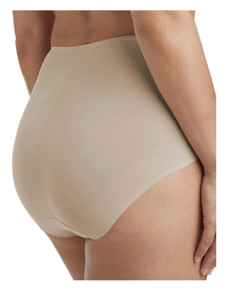 Light Shaping High Waist Everyday Shapewear Brief in Stucco