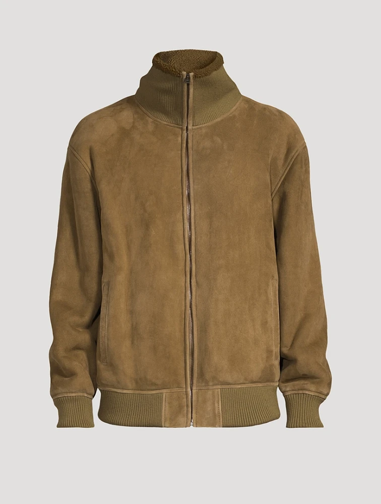 LOEWE Shearling Bomber Jacket