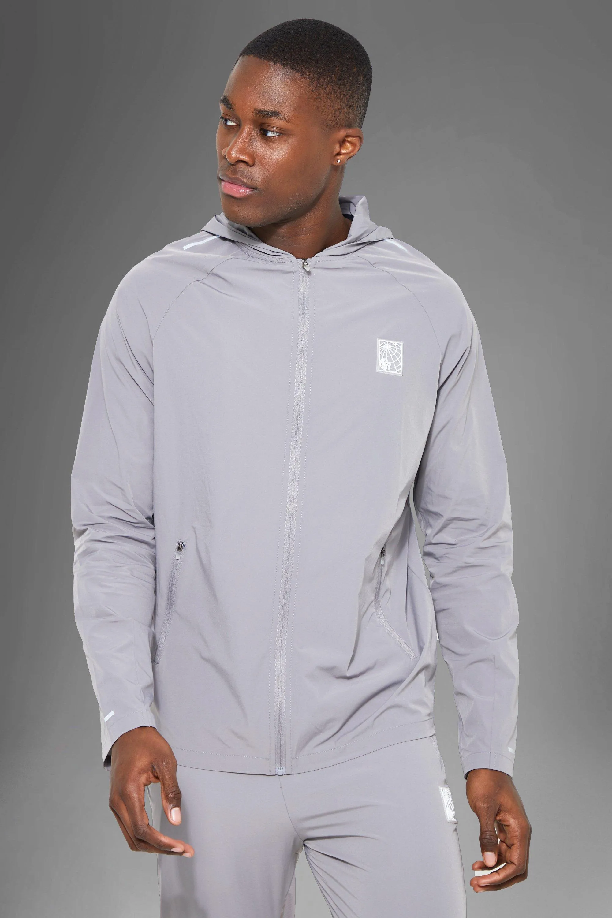 Man Active Raglan Windbreaker