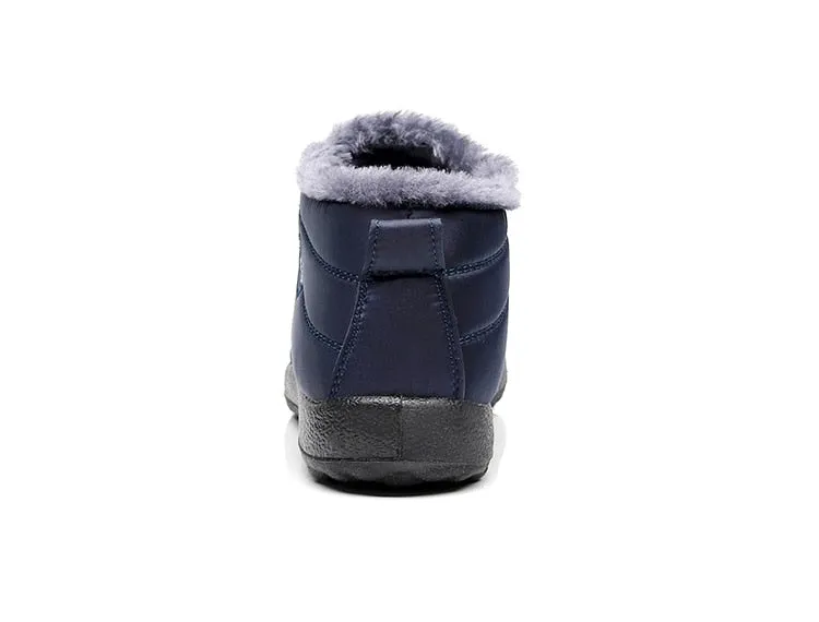 Mbluxy New Fashion  Men Winter Shoes Fur