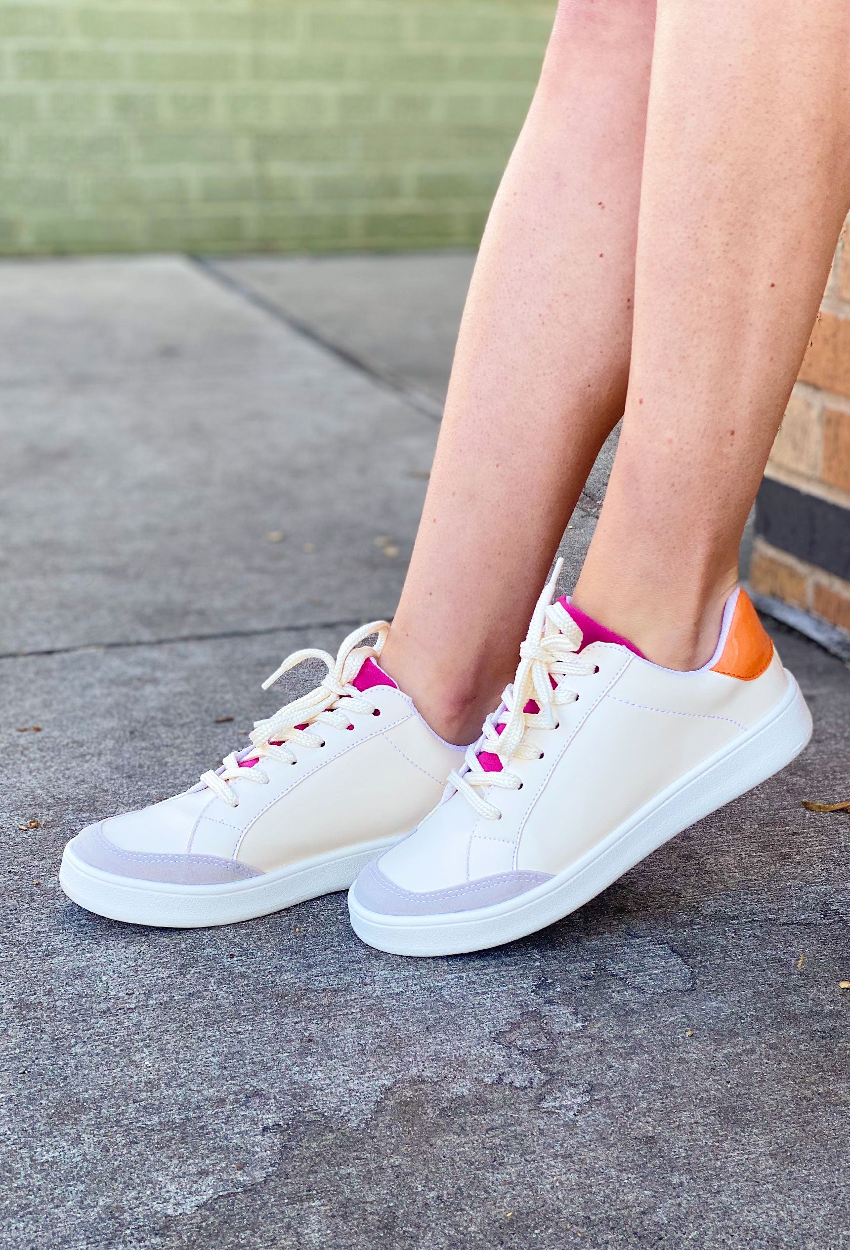 Miel Sneaker in Fuchsia