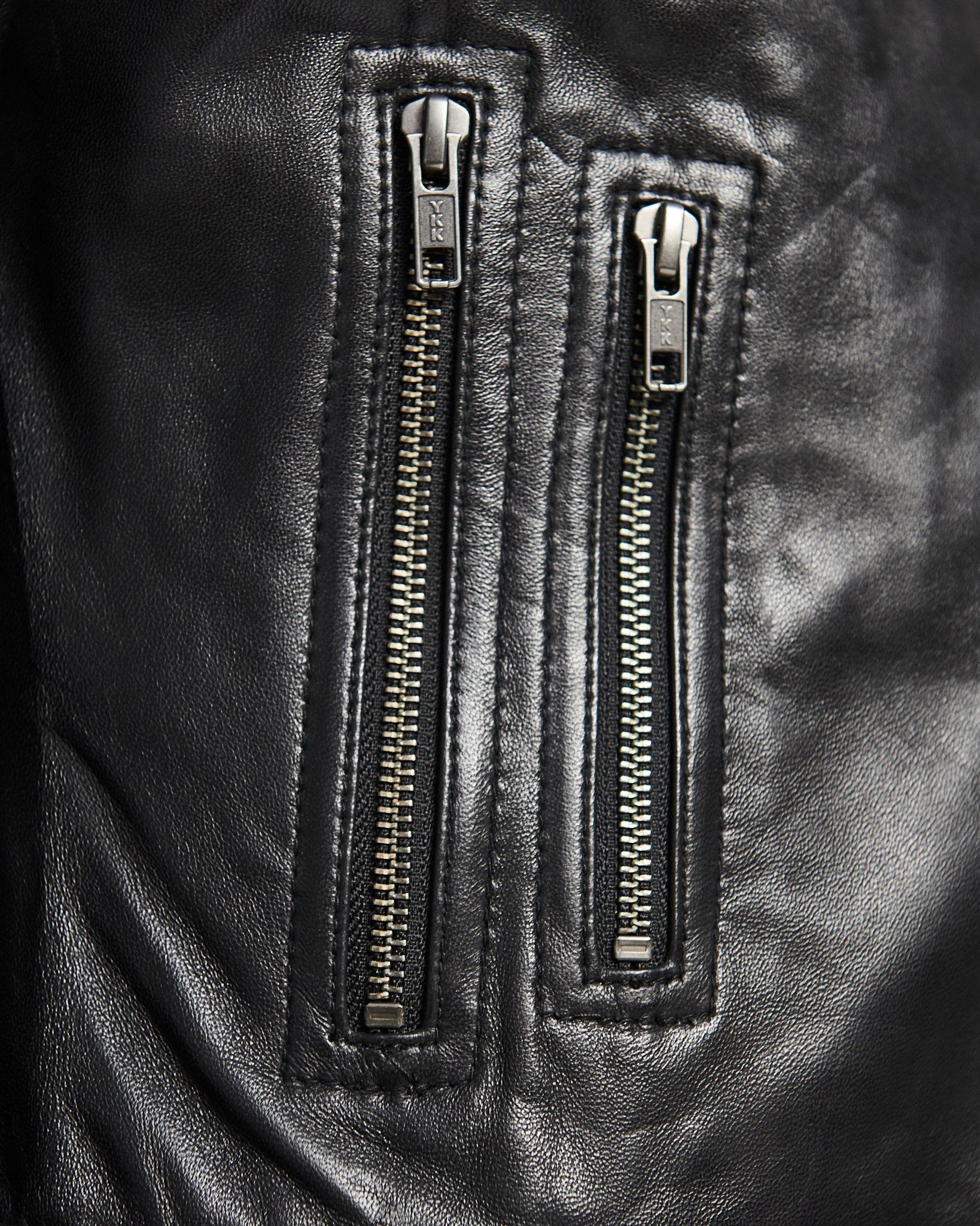 MODERN VICE DOUBLE ZIP MOTO JACKET