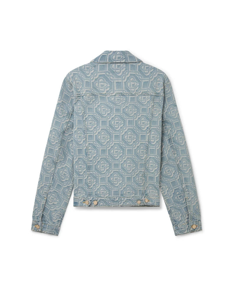 --Monogram Jacquard Denim Jacket-