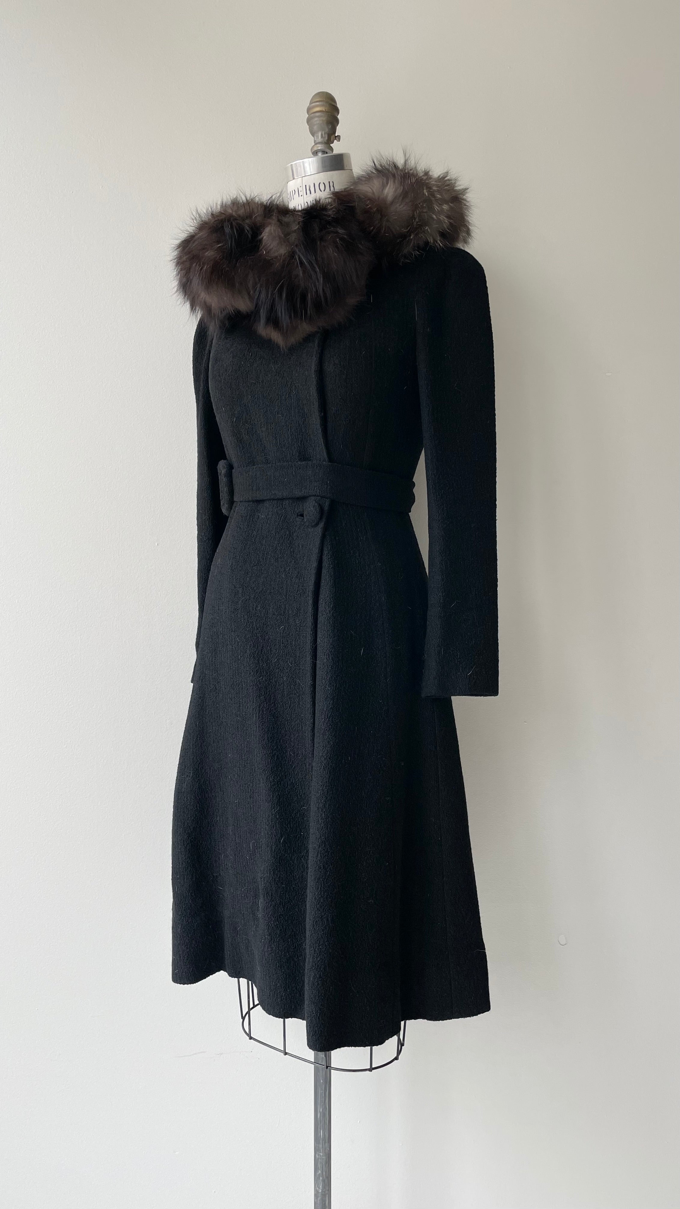 Natalya 1930s Wool Coat