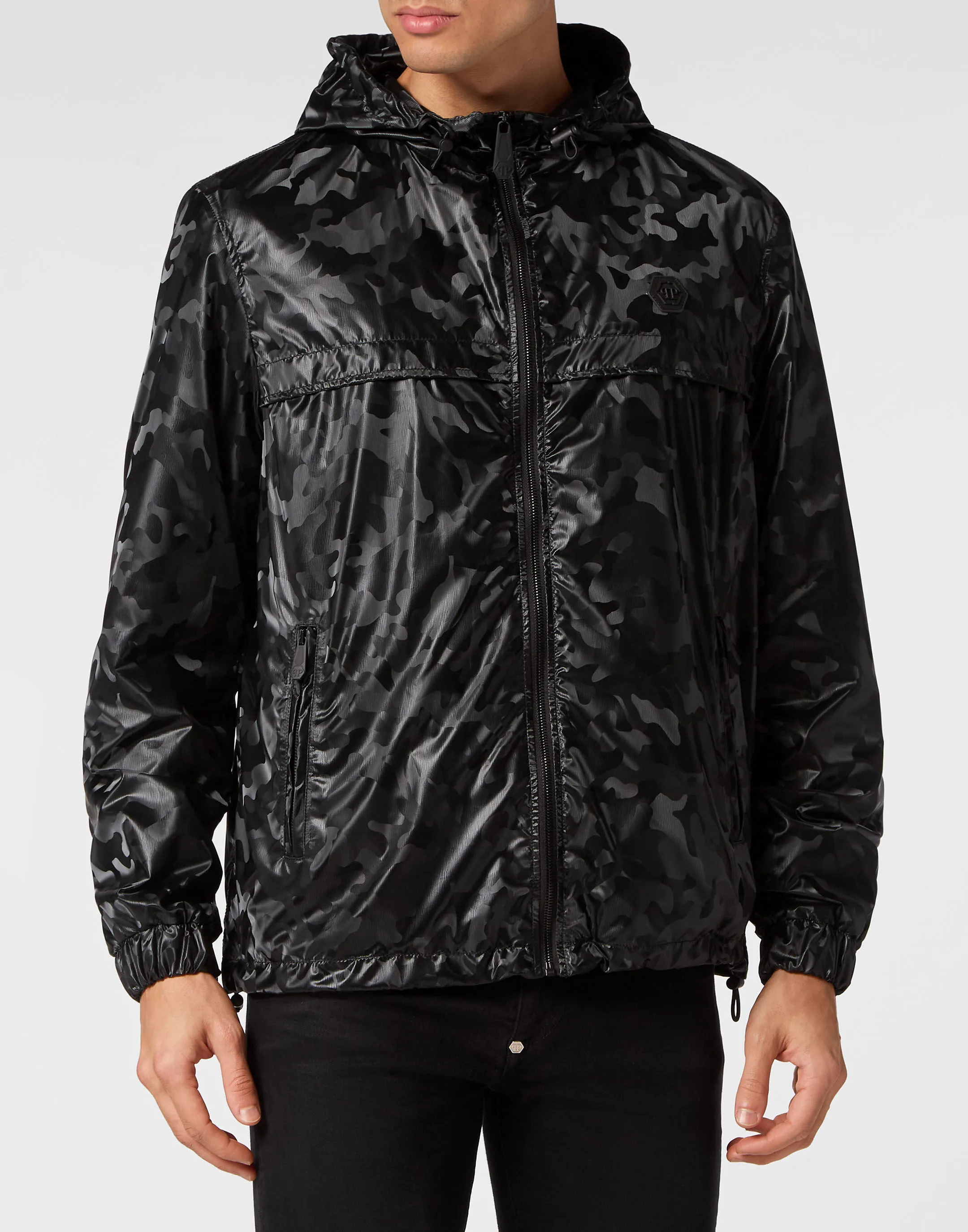 Nylon Windbreaker Camouflage