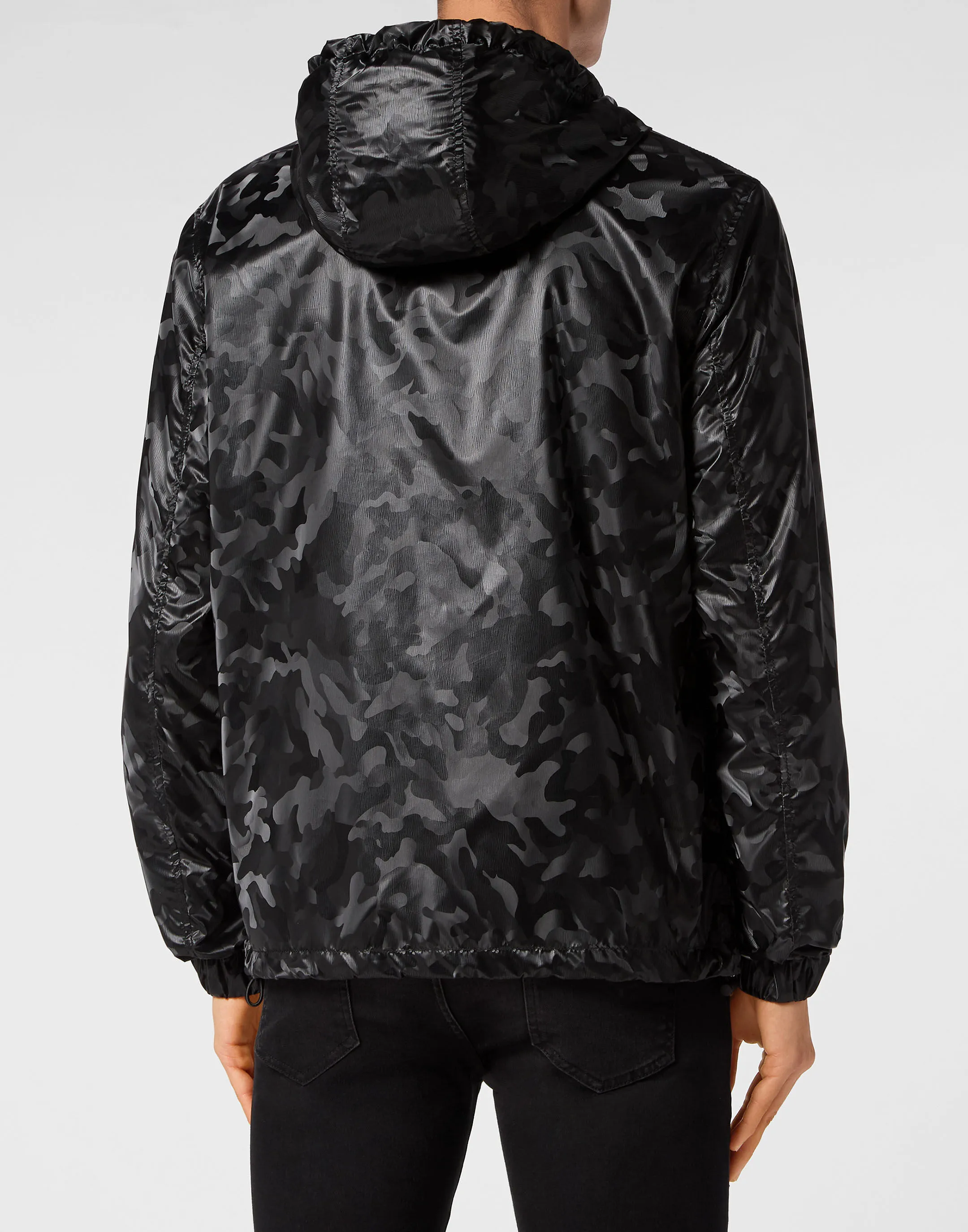 Nylon Windbreaker Camouflage