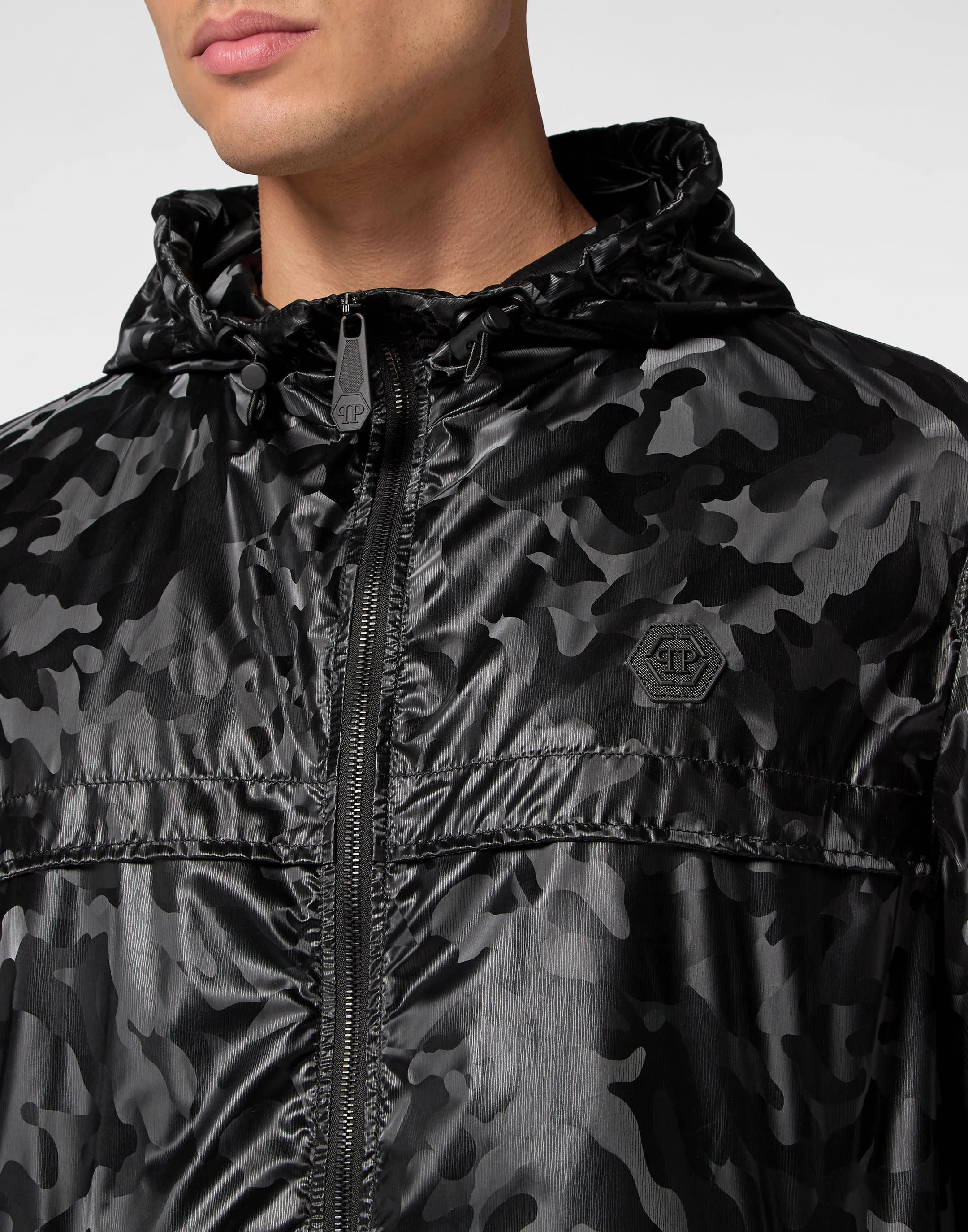 Nylon Windbreaker Camouflage