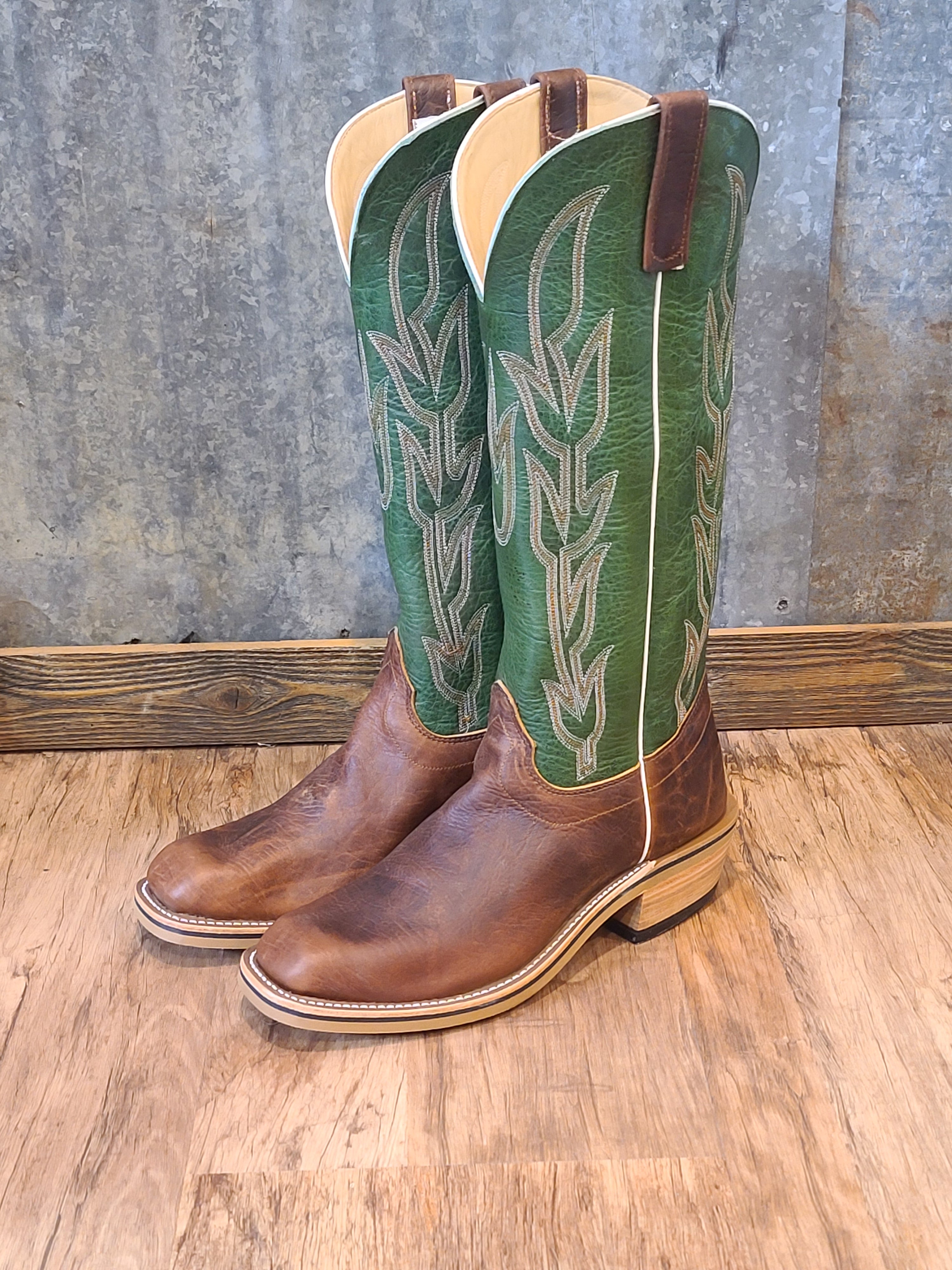 Olathe Men's Jade Navajo Bison Boots