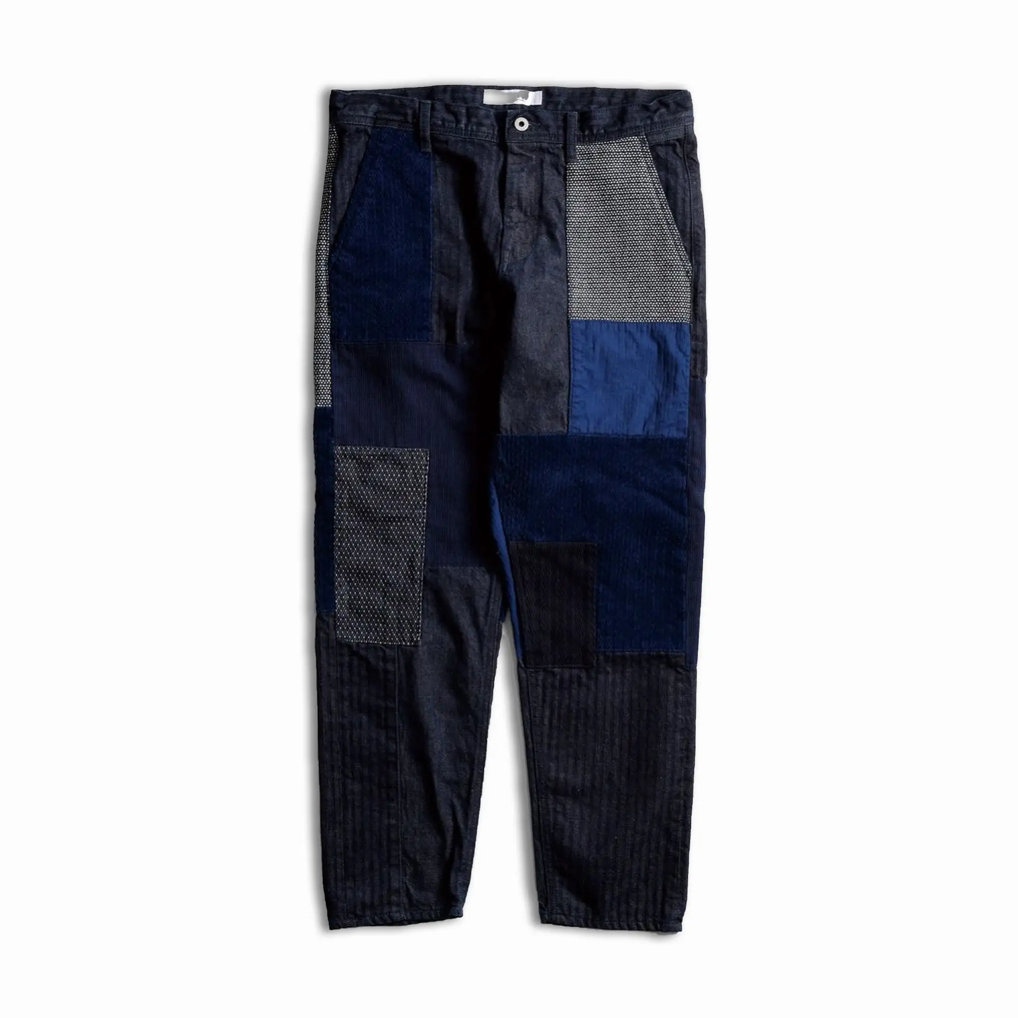 PATCHWORK PANTS RINSE 23AW 'INDIGO'