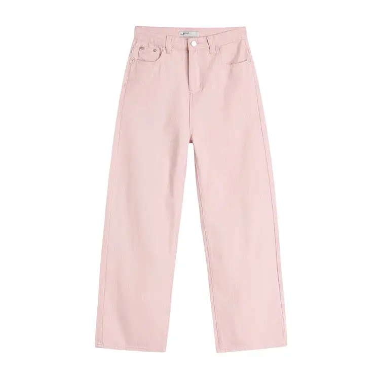 Pink Denim Pants