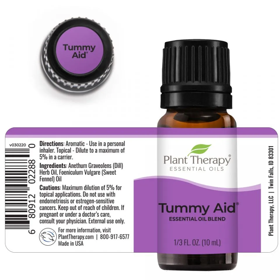 Plant Therapy Tummy Aid Essential Oil Blend