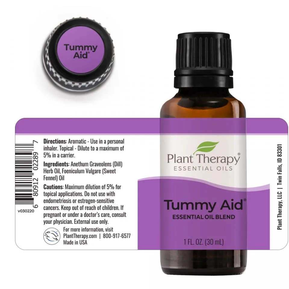 Plant Therapy Tummy Aid Essential Oil Blend