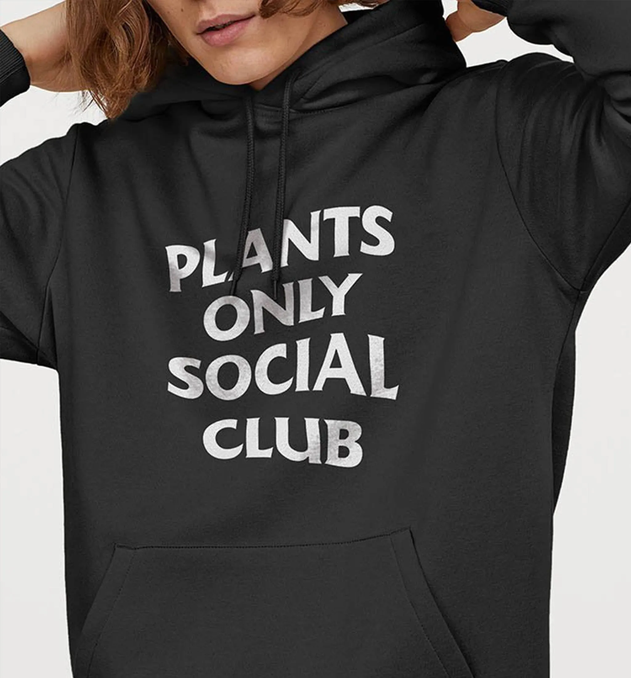 Plants Only Social Club | Vegan Hoodie